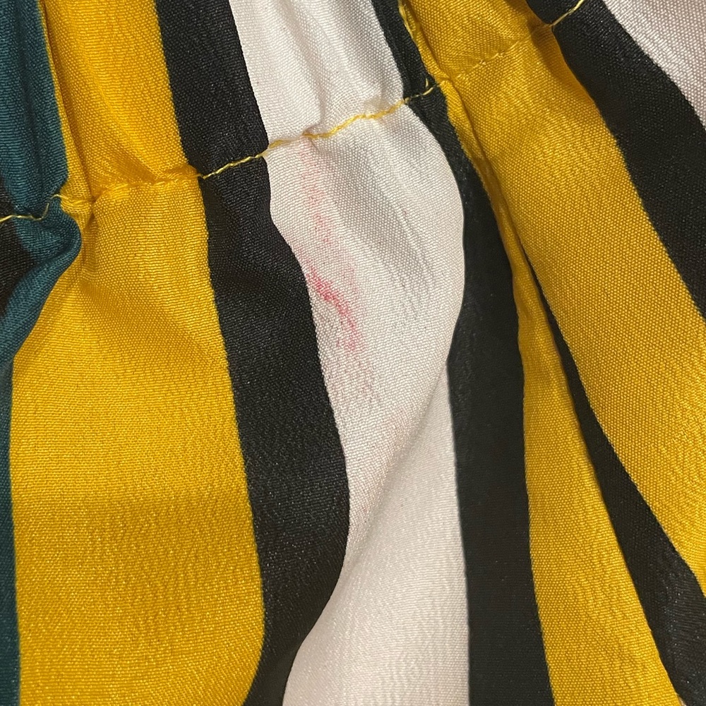 Stylehouse Multi Color Stripes Ruffled Mini Dress - Picture 8 of 9